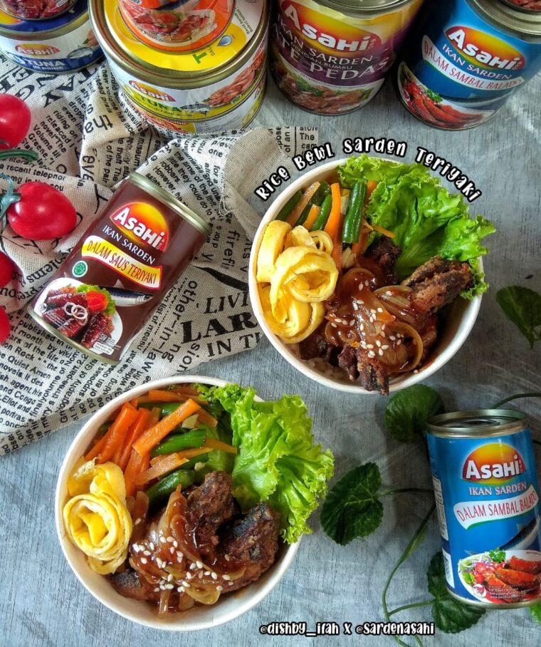 Resep Rice Bowl Sarden Teriyaki Dari dishby_ifah