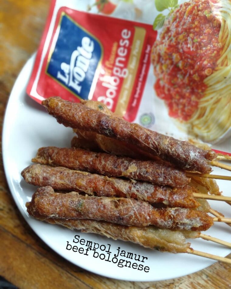 Resep Sempol Jamur Beef Bolognese Dari mabela_cooking_club