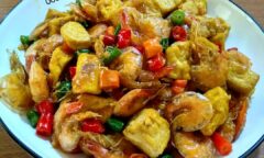 Resep Asam Manis Pedas Udang Tahu Dari lisna_lisnawati71