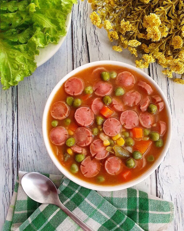 Resep Sup Merah Dari yscooking