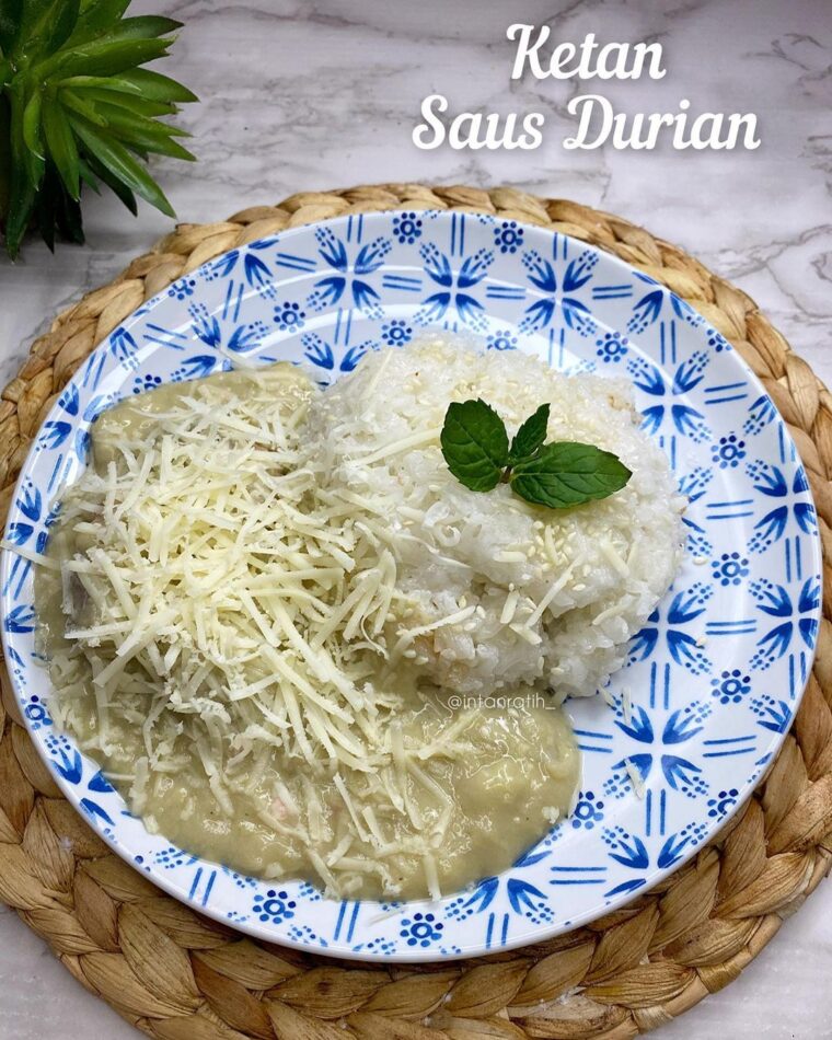 Resep Ketan Saus Durian Dari intanratih_
