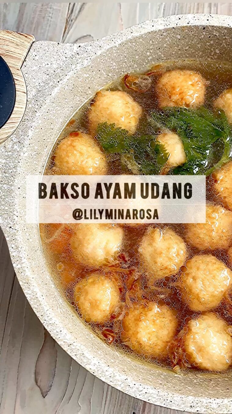 Resep Bakso Ayam Udang Dari lilyminarosa