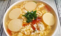 Resep Tofu Egg Soup Dari yscooking
