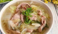 Resep Napa Cabbage Soup Dari yscooking