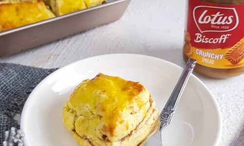 Biscoff Scone