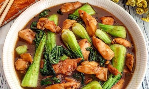 Bokchoy Ayam Lada Hitam