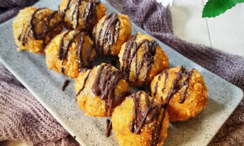 Bola Bola Pisang Coklat