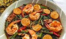 Resep Cah Kangkung Seafood Dari yscooking