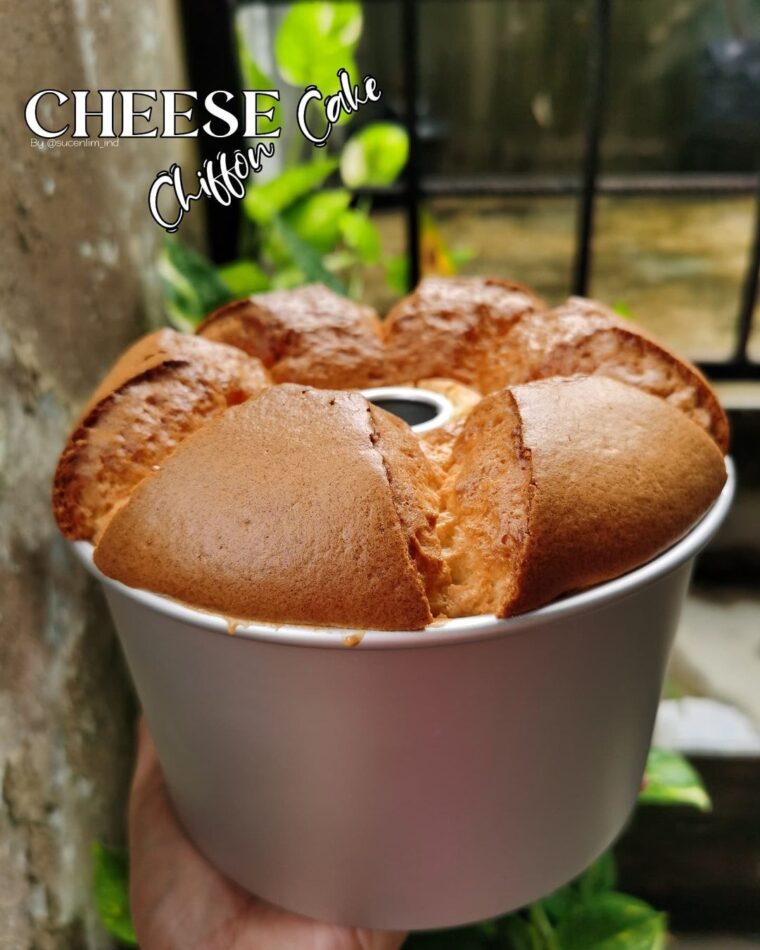 Resep Cheese Chiffon Cake Dari sucenlim_ind