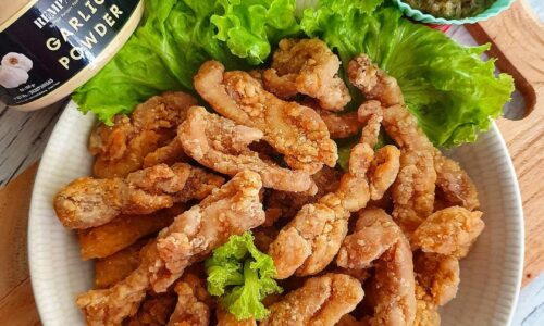 Chicken Crispy With Cheesy Butter Sauce