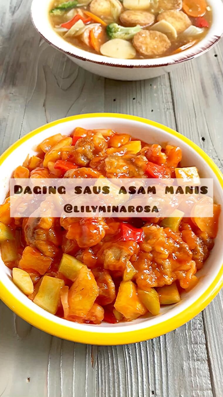 Resep Daging Asam Manis Dari lilyminarosa