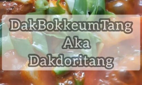 Dakbokkeumtang/dakdoritang