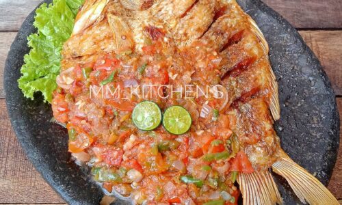 Ikan Mas Goreng Sambal Dadak