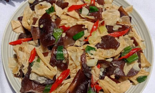 Kembang Tahu Jamur Kuping