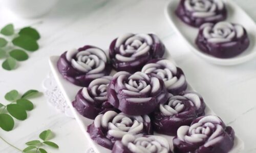 Kue Talam Ubi Ungu