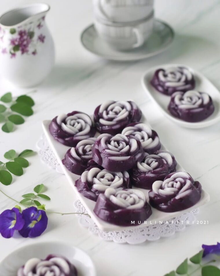Resep Kue Talam Ubi Ungu Dari murlinafitri