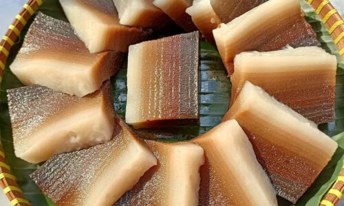 Lapis Sagu Moka Coklat