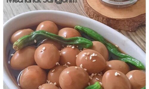 Mechurial Jangjjorim - Masakan dari Telur Puyuh