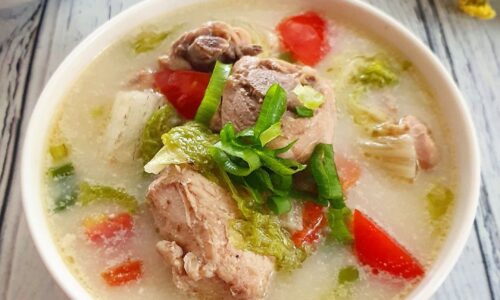Milky And Cheesy Chicken Soup