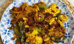Resep Orak Arik Telur Sosis Pedas Dari intanratih_