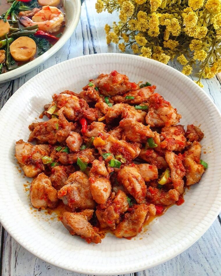 Resep Oseng Ayam Pedas Dari yscooking