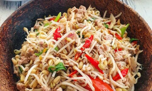 Oseng Tauge Daging Cincang