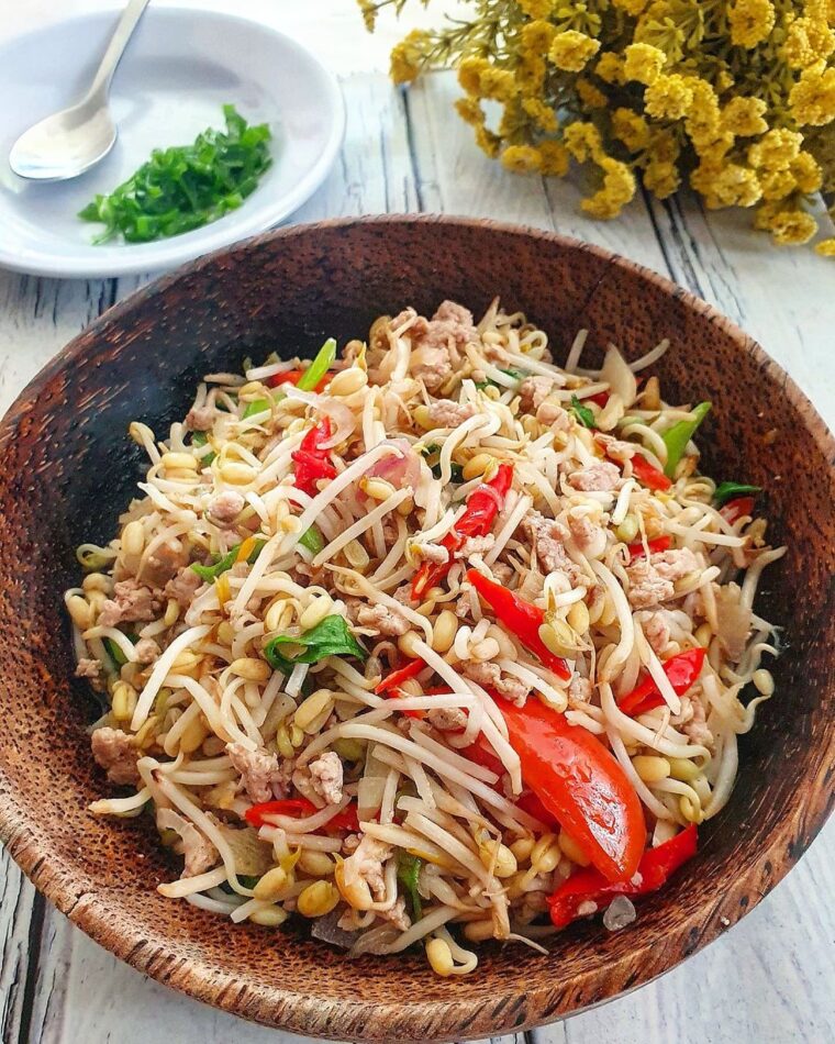 Resep Oseng Tauge Daging Cincang Dari yscooking