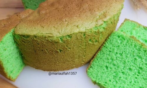 Pandan Chiffon Cake