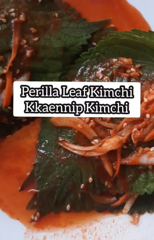 Resep Perilla Kimchi/kkaennip Kimchi Dari rachelviann