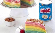 Resep Rainbow Mille Crepe Cake Dari evhyhandayani2
