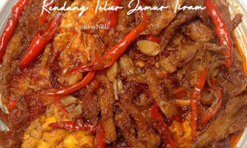 Rendang Telur Jamur Tiram
