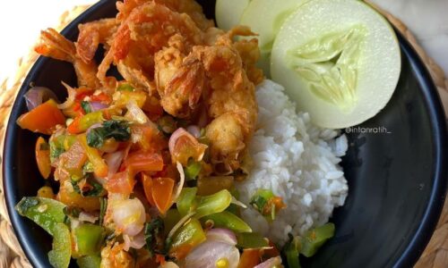 Rice Bowl Udang Crispy
