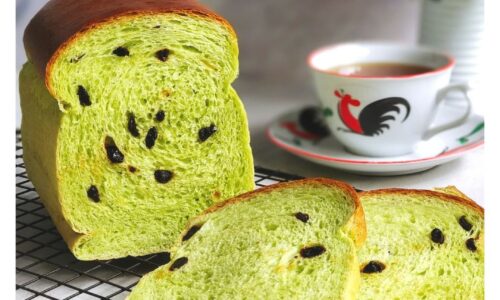 Roti Tawar Pandan Kismis - Kue dari Kismis