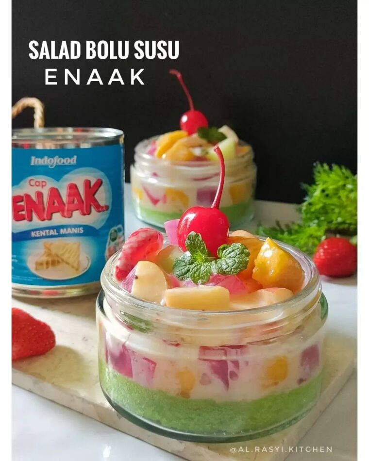 Resep Salad Bolu Susu Dari al.rasyi.kitchen