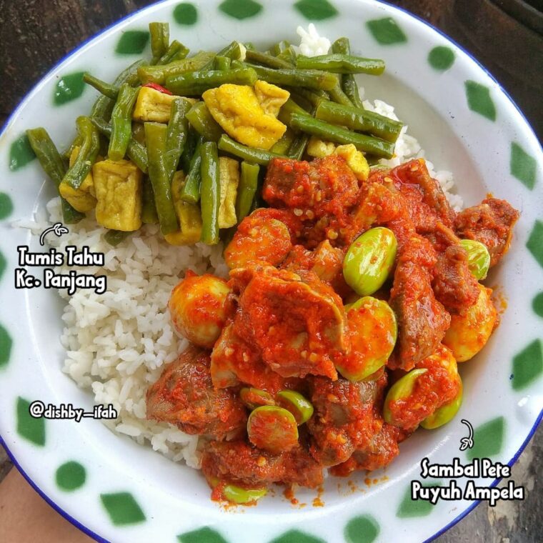 Resep Sambal Pete Puyuh Ampela Dari dishby_ifah