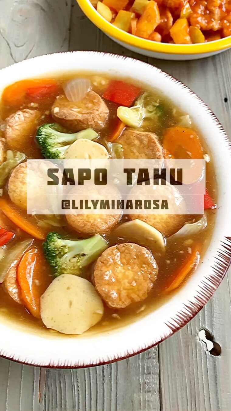 Resep Sapo Tahu Dari lilyminarosa