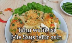 Resep Tahu Walik Isi Mie Saus Telur Asin Dari rinihasrita