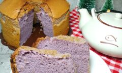 Resep Taro Chiffon Cake Dari lim_henni