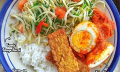 Resep Telur Tahu Sambal Bajak & Tempe Bumbu Ungkep Dari dishby_ifah