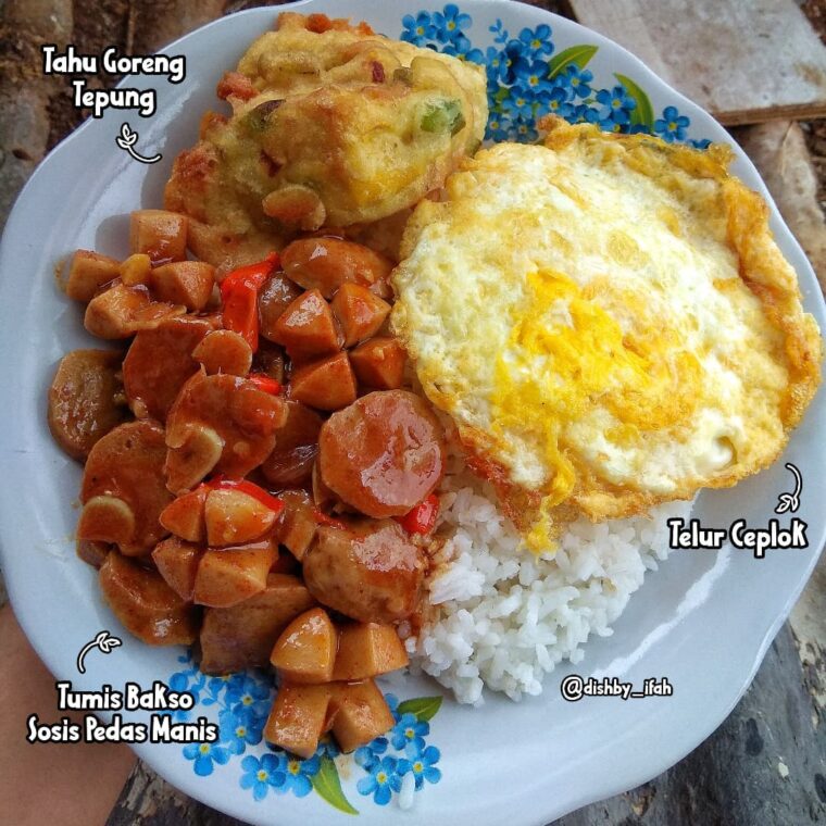 Resep Tumis Bakso Sosis Pedas Manis Dari dishby_ifah