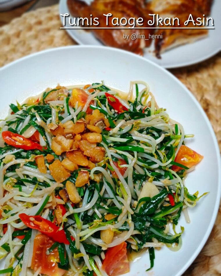 Resep Tumis Tauge Ikan Asin Dari lim_henni