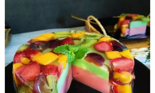 Tutty Frutty Pudding