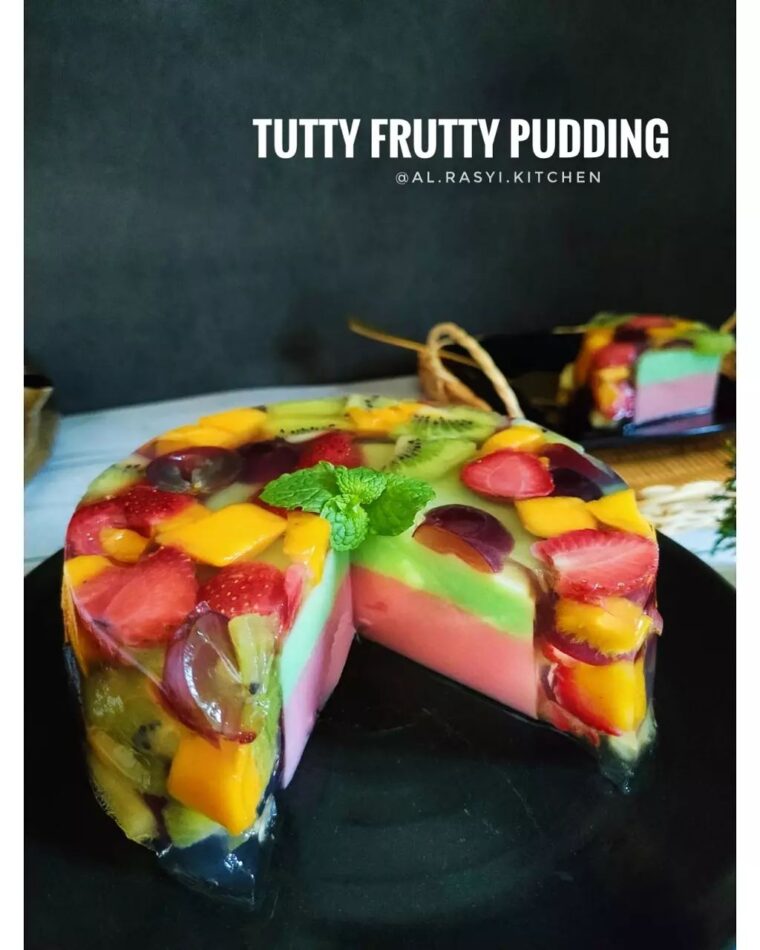 Resep Tutty Frutty Pudding Dari al.rasyi.kitchen