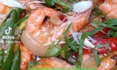 Resep Udang Cabe Hijau Saus Tiram Dari seto_beri