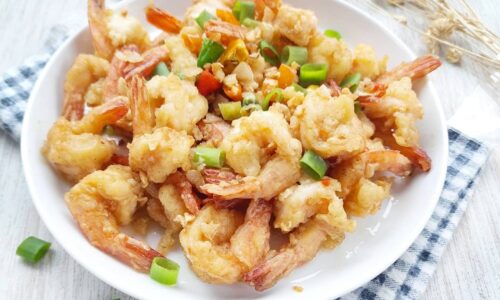 Udang Goreng Tepung Cabe Bawang