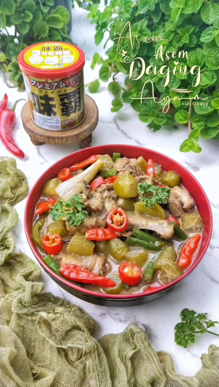 Resep Asem Asem Daging Ayam Dari aiai_tjhang.kitchen