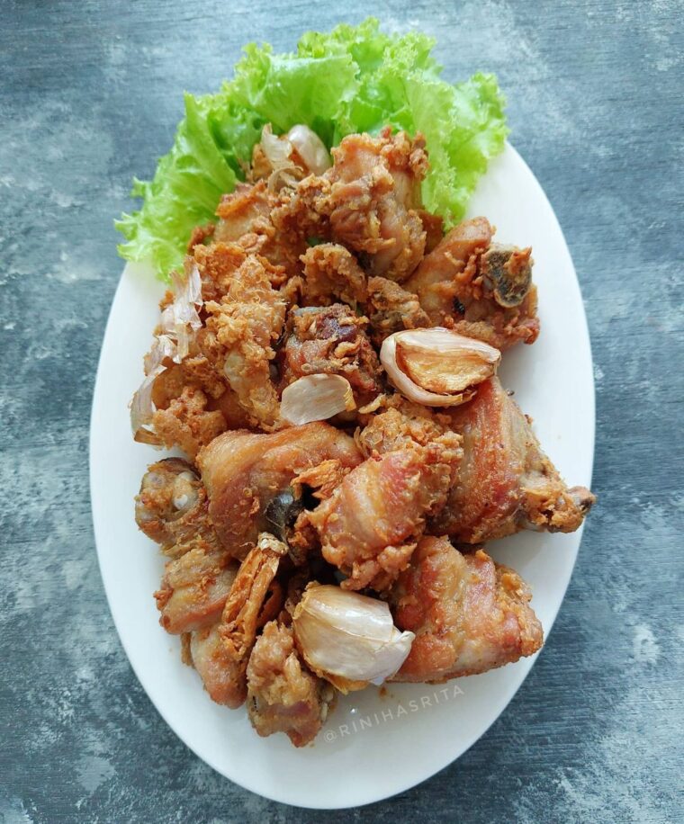 Resep Ayam Goreng Bawang Putih Dari rinihasrita