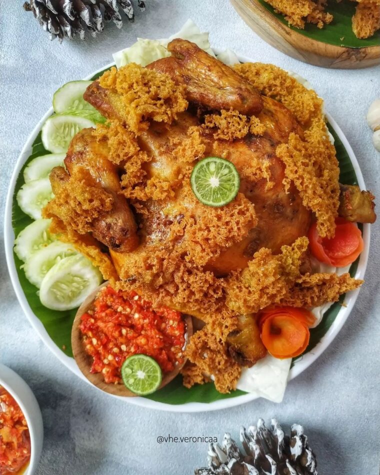 Resep Ayam Goreng Kremes Dari vhe.veronicaa
