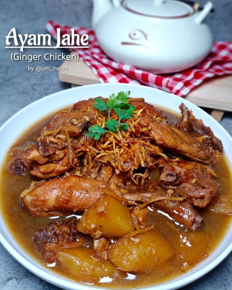 Resep Ayam Jahe Dari lim_henni