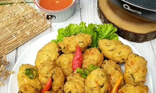 Bakwan Tahu Udang - Masakan dari Tahu dan Udang